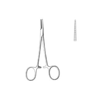 Halsted - Mosquito Artery Forcep (Normal) - Length = 9 cm / 3-1/2", Straight