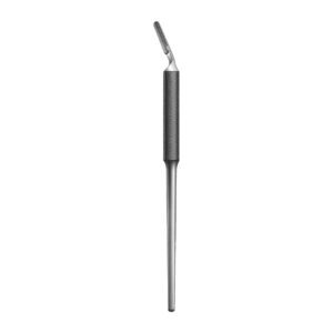 Scalpel Handle, Gum Knive - Length = 14 cm / 5-3/4", No. = 3, Solid round angle