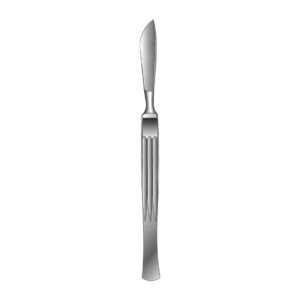 Dissecting Knive Solid (With Grooved Handle) - Length = 15.5 cm / 6", Fig. = 3