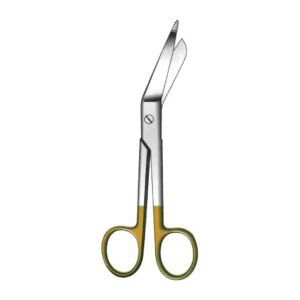 Lister Banadage Scissor 11 cm tc gold