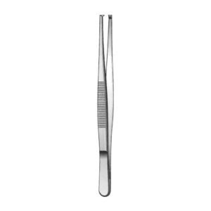 Standard Tissue Forcep - Length = 10 cm / 4", Teeth = 1:2