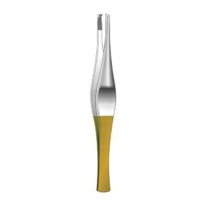 Ferris Smith Dissecting Forcep - Length = 18 cm / 7", Serration = 0.5 mm, TC GOLD