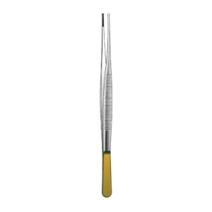 Semken Dissecting Forcep - Length = 16 cm / 6-1/4", Serration = 0.5 mm, Normal Profile, TC GOLD