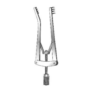 Jansen Retractor - Length = 10 cm / 4", Sharp