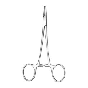 Halsey Needle Holder Smoot Jaw - Length = 12.5 cm / 5"