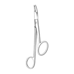 Gillies Needle Holder - Length = 16 cm / 6-1/4", Right Hand, S/J