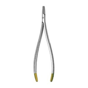 Tonnis Needle Holder - Length = 18 cm / 7", Serration = 0.5 mm, Normal Profile, Elastic pattern, TC GO