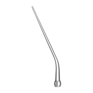 Unit Auditive Suction Tube - Length = 14.5 cm / 5-3/4, Inside Diameter = 1mm, Outside Diamater = 2 m