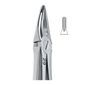 Deep Gripping Forceps English Pattern, Fig. 29, 16,5 cm