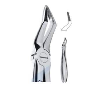 Deep Gripping Forceps English Pattern, Fig. 51A, 17,0 cm