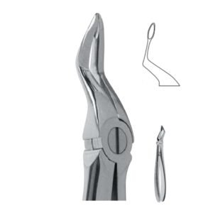 Deep Gripping Forceps English Pattern, Fig. 51F, 17,5 cm