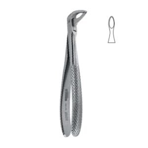 Root Forceps English Pattern, Fig. 74F, 14,5 cm
