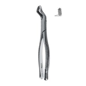Extraction Forceps American Pattern, Fig. 53R, 18,0 cm