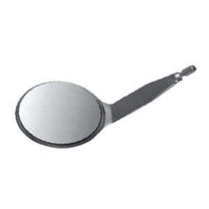 RHODIUM Mega Mouth mirror, Front Surface, flat, double-sided, 6 pieces Ø 22 mm
