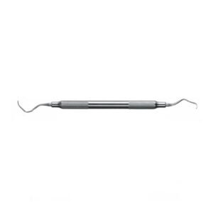 GRACEY curette GRA 17/18 for permolars / molars, for optimal access to distal surfaces and deep pockets