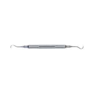 Periodontal Scaler HYGIENIST sickle scaler with opposed H6/H7 tips, for anterior and permolares, mesial / distal